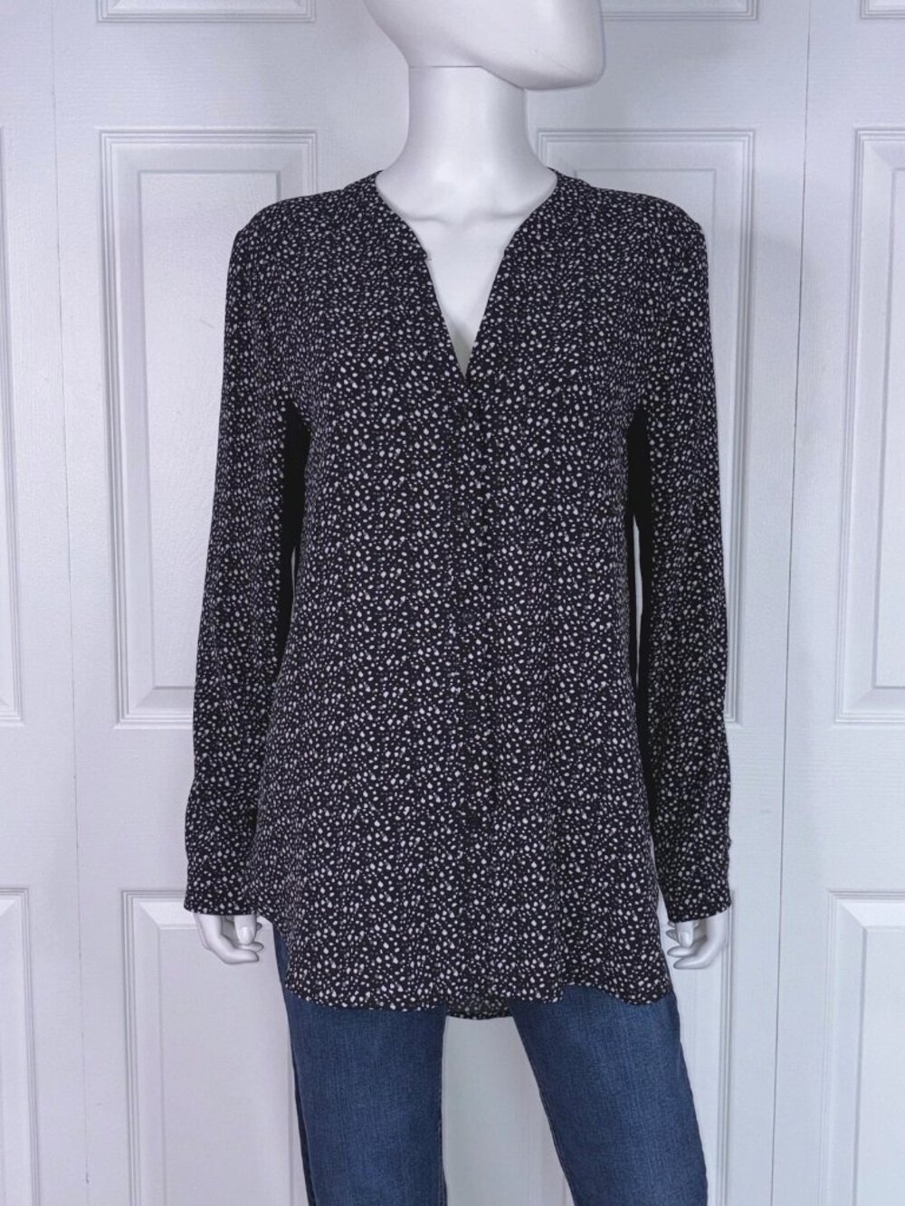 MELISSA NEPTON women's blouse size large